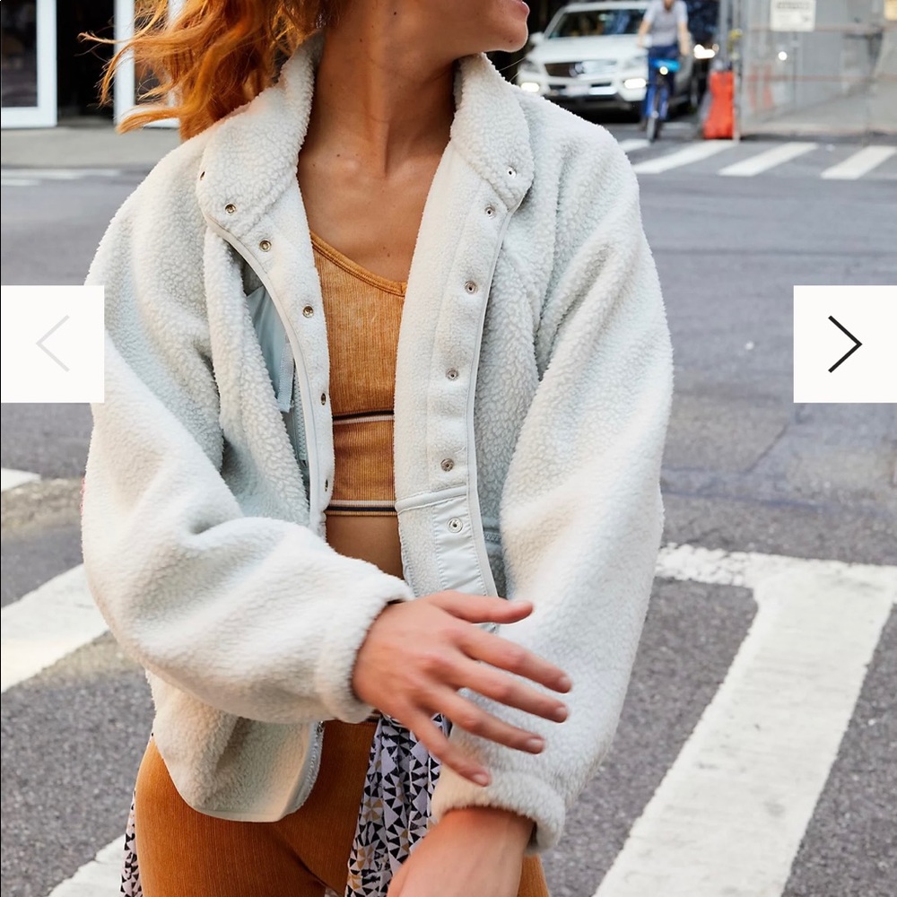 Free people movement hit the slopes fleece jacket